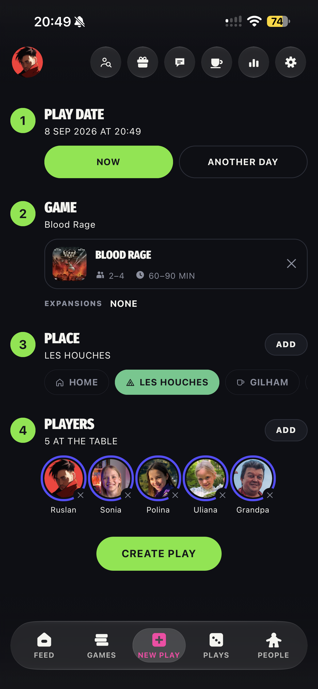 New play